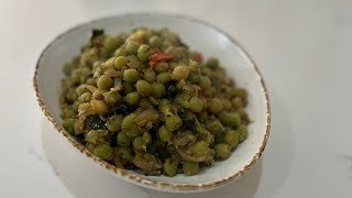 Boiled Matar Fiji style  Ghugari recipe  Fiji snacks  quick healthy Indian snack [upl. by Javler]