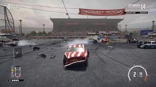 Wreckfest Demolition Race [upl. by Reffinnej490]