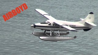 DeHavilland Super Otter Takeoff N336AK [upl. by Eelannej]