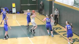 Highlights Weedsport girls basketball routs Dolgeville to advance to section quarterfinals [upl. by Missi]