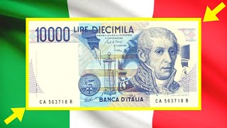 BANCONOTE ITALIANE rare di valore Lire Italiane [upl. by Nixie125]