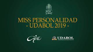 MISS SANTA CRUZ 2019  ELECCIÓN MIS PERSONALIDAD [upl. by Akenehs]