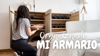 ¡Llenando 👏🏼 los ARMARIOS  IDEAS 💡 ALMACENAJE para ROPA y ZAPATOS  IKEA IVAR vlog [upl. by Kuo231]