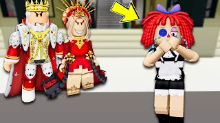 ROBLOX Brookhaven 🏡RP  FUNNY MOMENTS  Cinderella Child Adopted By Billionaire Parents [upl. by Urias]