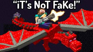 The Most HILARIOUS FAKE Minecraft Speedruns EVER [upl. by Ahtnahc]