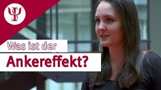 Was ist der Ankereffekt  Sozialpsychologie mit Prof Erb [upl. by Liggitt606]