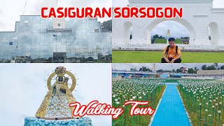 CASIGURAN SORSOGON  Walking Tour  A High Class Municipality in Sorsogon [upl. by Belicia]