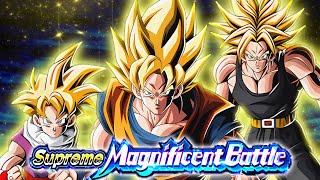 Making AOEs Useful Again Supreme Magnificent Battles Stage 4  Dokkan Battle [upl. by Neelyahs]