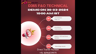 D365 FampO Technical Demo By Amar 20240330 100440 Meeting Recording [upl. by Avuha]