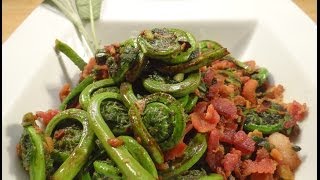 Fiddlehead Ferns Recipe [upl. by Tandy]