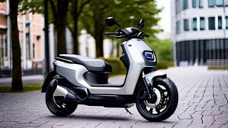 The wait is over bmw company explore a new electric scooter bike with its new design [upl. by Aulea955]