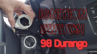 replacement ignition switch 98 Durango [upl. by Reena152]