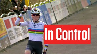 Fem Van Empel Dominates Trofee Flandriencross  Hamme [upl. by Omocaig]