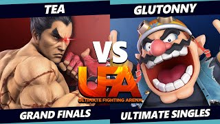 UFA 2022 GRAND FINALS  Tea PacMan Kazuya Vs Glutonny Wario SSBU Ultimate Tournament [upl. by Matthews]