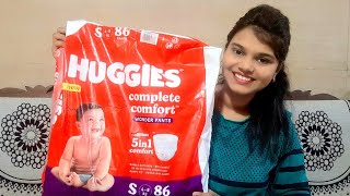 Huggies Complete Comfort Wonder Pants  Huggies diapers Best diaper [upl. by Bianca]