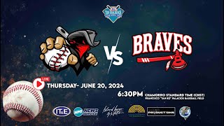 SBL Bandits vs Braves [upl. by Selden174]