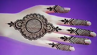 Beautiful new design mehandi  মেহেদির নতুন ডিজাইন  mehandi ka design  mehndi designs  mehndi [upl. by Ydoc]