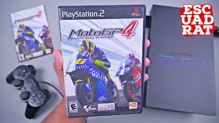 Unboxing amp Gameplay MotoGP 4 PlayStation 2 [upl. by Niboc]