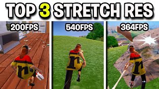 The Top 3 BEST Stretched Resolutions In Fortnite Season 2 MAX FPS [upl. by Tireb489]