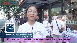 Angela Li from ISS on Voting for Proposition One  APA VOICE Coalition [upl. by Horatia]