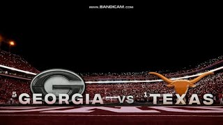 ESPN Saturday Night Football on ABC intro  5 Georgia  1 Texas  10182024 [upl. by Yramanna]