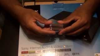 Sony BDPS3100 BluRay Player Unboxing [upl. by Athalia]