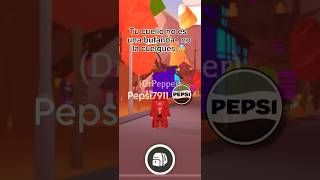 Col con  Noobcita3002 😘 roblox humor memes pepsi cocacola shorts [upl. by Cira]