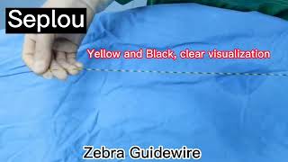 Zebra Guidewire used in Lithotripsy in URS and PCNL [upl. by Yezdnil]