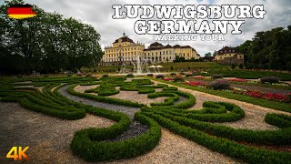 Ludwigsburg Germany  Walking Tour 4k  2023  Ludwigsburg residence [upl. by Aid252]