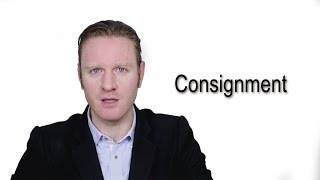 Consignment  Meaning  Pronunciation  Word World  Audio Video Dictionary [upl. by Oilisab]