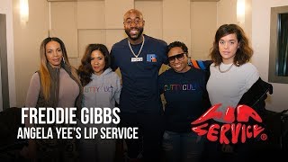 Angela Yees Lip Service Feat Freddie Gibbs [upl. by Adnuhsor16]