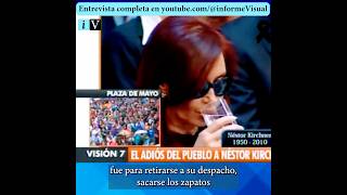 El funeral de Kirchner entre la espontaneidad y el montaje shorts cristinakirchner nestorkirchner [upl. by Garvin418]