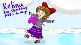 Relinas Ice Skating Mishap Animation [upl. by Jeanne]