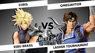 ChriS Cloud vs OmegaVitor Richter  BATTLE SUBWAY ⚙ 16 LADDER  SSBU [upl. by Eltsyrhc]