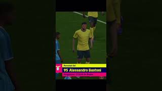 Corner kick bastoni goal efootball football fifa efootballmobile bola shorts [upl. by Ahseym]