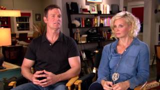 Parenthood Season 5 Peter Krause amp Moncia Potter quotAdam amp Kristina Bravermanquot On Set Interview [upl. by Aerdnu188]