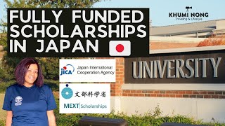 FULLY FUNDED Scholarships in Japan 🇯🇵  MEXT  JICA  ABE Initiative  SOUTH AFRICAN YOUTUBER 🇿🇦 [upl. by Aidua]