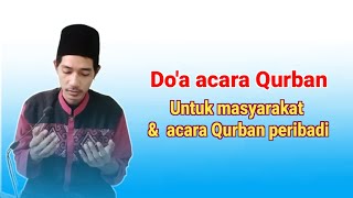 doa untuk acara penyembelihan qurban masyarakat dan qurban peribadi [upl. by Notanhoj]