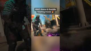 Mw3 shrimo amp godzilla finishing movies 🔥 warzone callofduty [upl. by Buyer637]