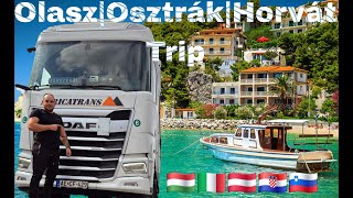 7 Meglátogattuk Horvátországot🇭🇷  Heti Vlog🚛 [upl. by Graf]