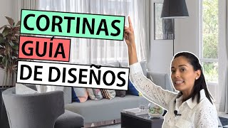 Conoce Todos los Tipos de Cortinas para Salas Recámaras Cocinas  Telas amp Modelos [upl. by Lodhia]