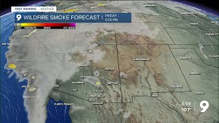 Cuyler Diggs takes a look at the wildfire smoke forecast [upl. by Anniroc]