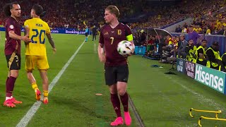 Kevin De Bruyne vs Romania Euro 2024 [upl. by Nwahsal]