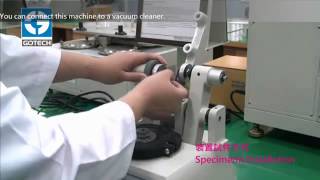 GOTECH GT 7012 T TABER Taber Type Abrasion Tester Lesoshoppe [upl. by Attegroeg]