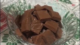 Easy Homemade Fudge [upl. by Inaboy]