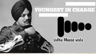 SIDHU MOOSE WALA PRESENTS quotYOUNGEST IN OFFICIAL VideoCHARGE SUNNY MALTON [upl. by Munshi975]