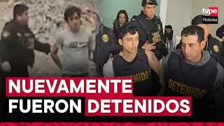 Regresaron al crimen banda de extorsionadores fue capturada nuevamente tras volver a delinquir [upl. by Namrej]