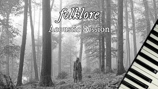 Folklore Album Acoustic Session  Taylor Swift  Full Piano Album [upl. by Chader]