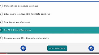 Qcms sur le chapitre de la membrane plasmique [upl. by Nerrol]