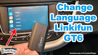 How to Change Language on Linkifun GT6 Android 12 Smart AI Box [upl. by Allerbag]